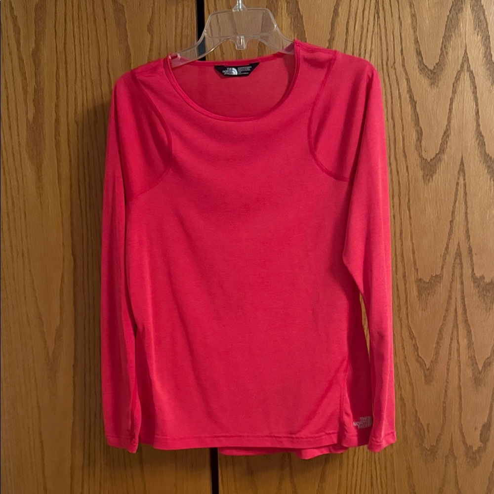 The North Face Vibrant Pink Long Sleeve Top